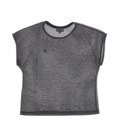 EMPORIO ARMANI ICON striped knitted top