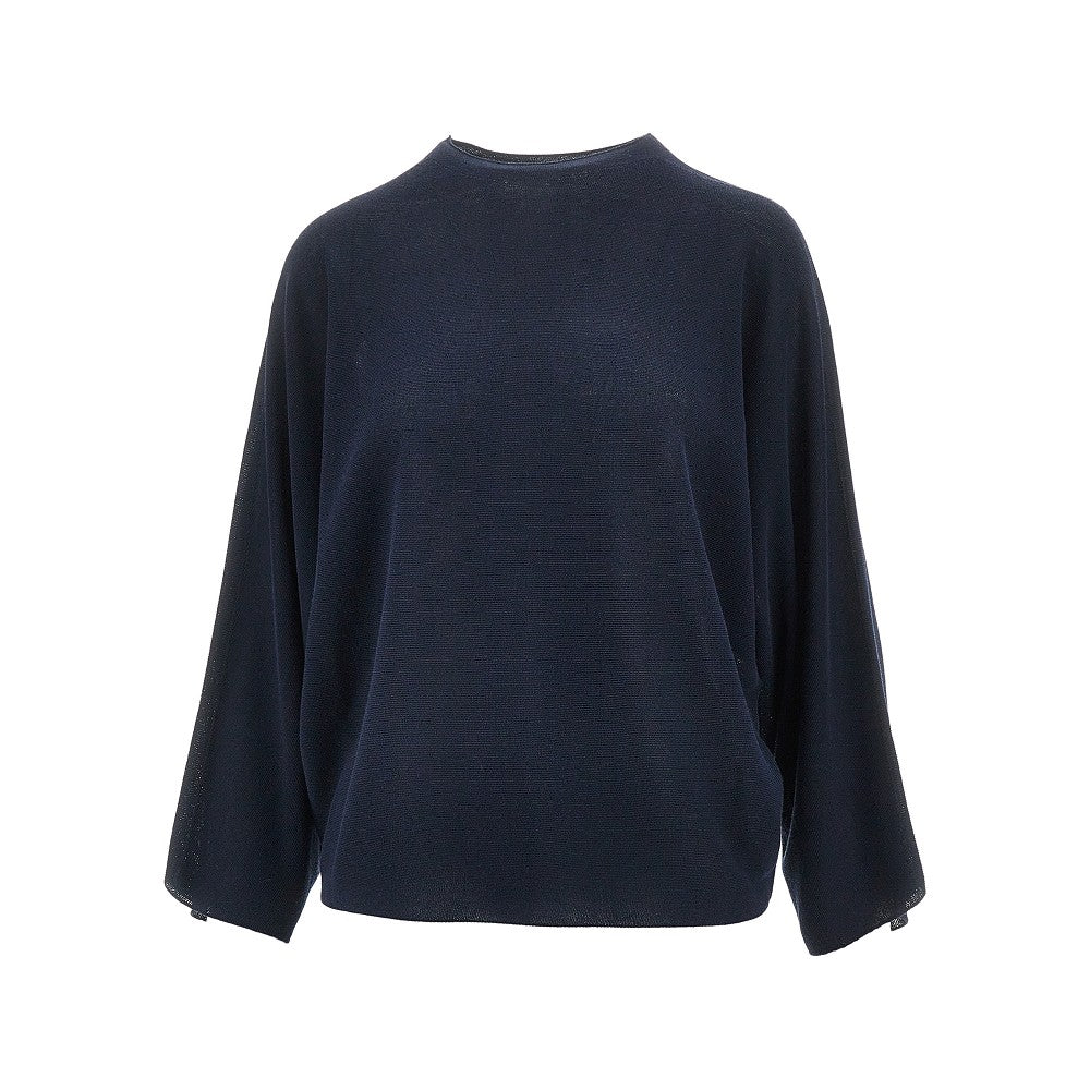 EMPORIO ARMANI Knitted top with batwing sleeves