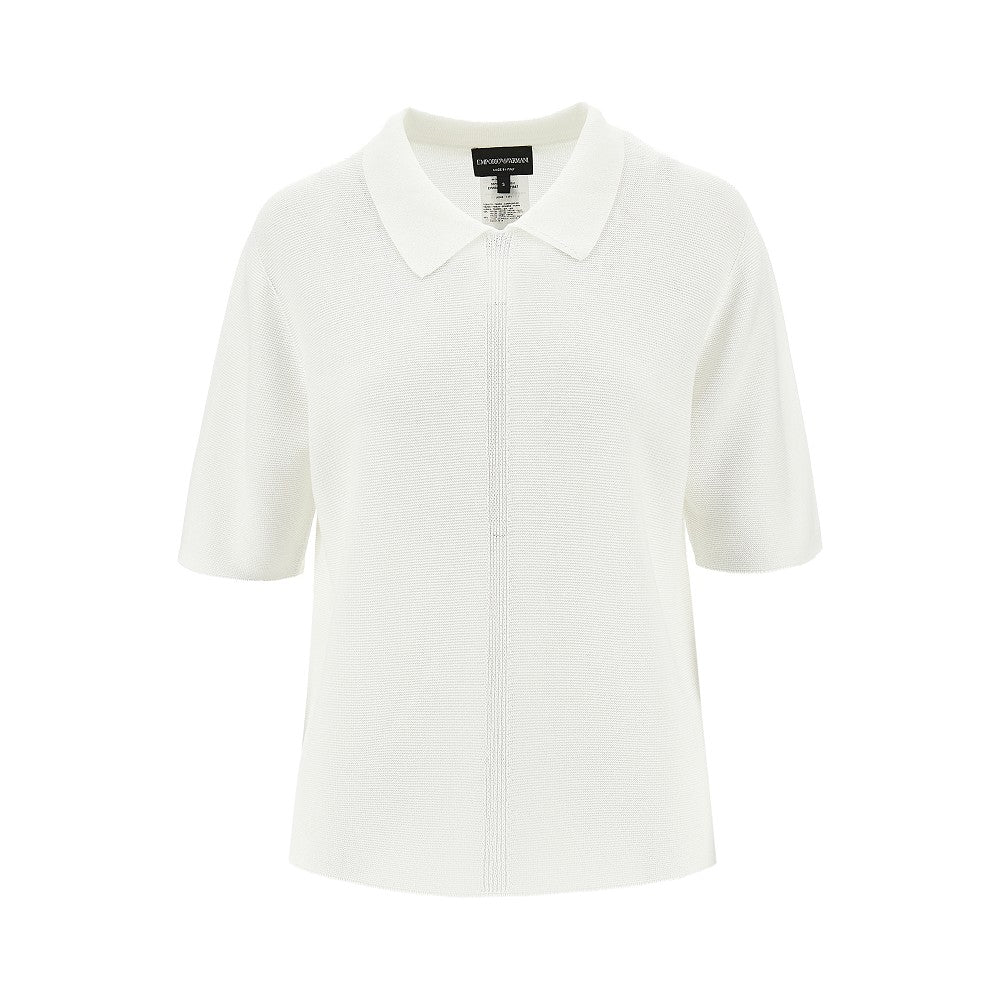 EMPORIO ARMANI Links knit polo shirt
