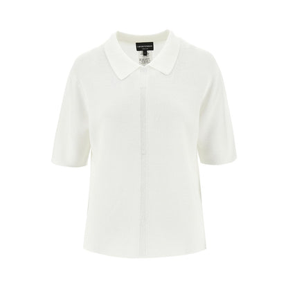EMPORIO ARMANI Links knit polo shirt