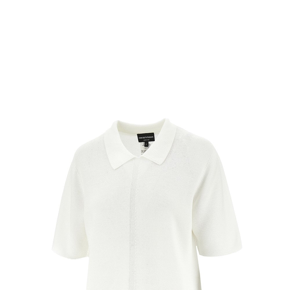 EMPORIO ARMANI Links knit polo shirt