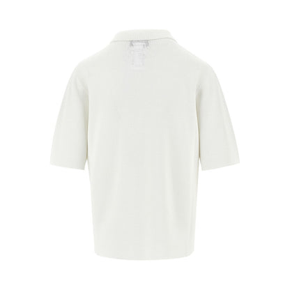 EMPORIO ARMANI Links knit polo shirt