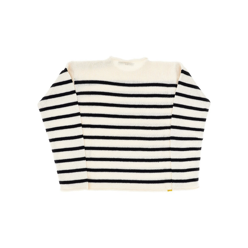 Fendi Striped cotton and cashmere sweater