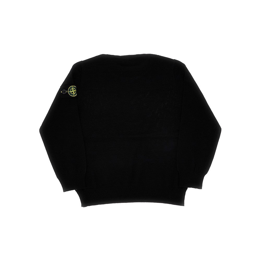 STONE ISLAND Wool turtleneck sweater