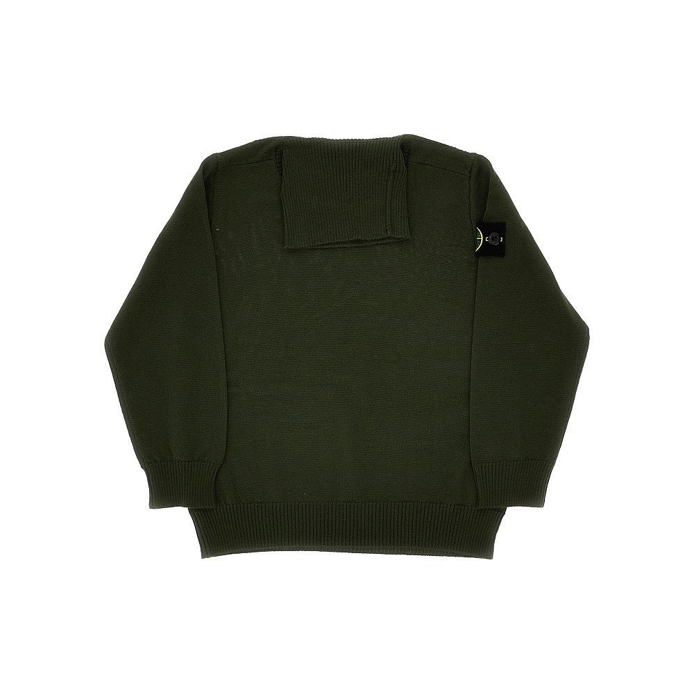 STONE ISLAND Wool turtleneck sweater