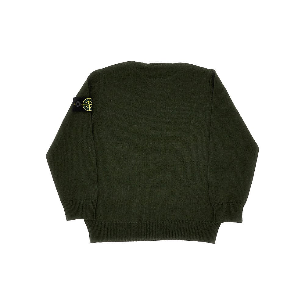 STONE ISLAND Wool turtleneck sweater