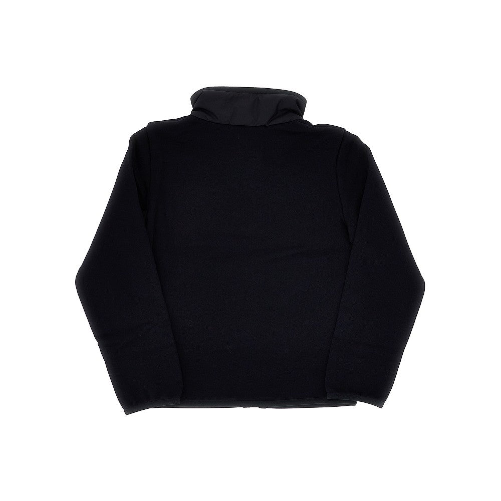 MONCLER Jersey full-zip sweatshirt with nylon details