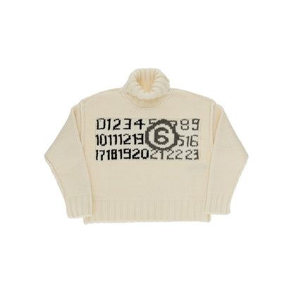 MM6 Maison Margiela Wool-blend turtleneck sweater