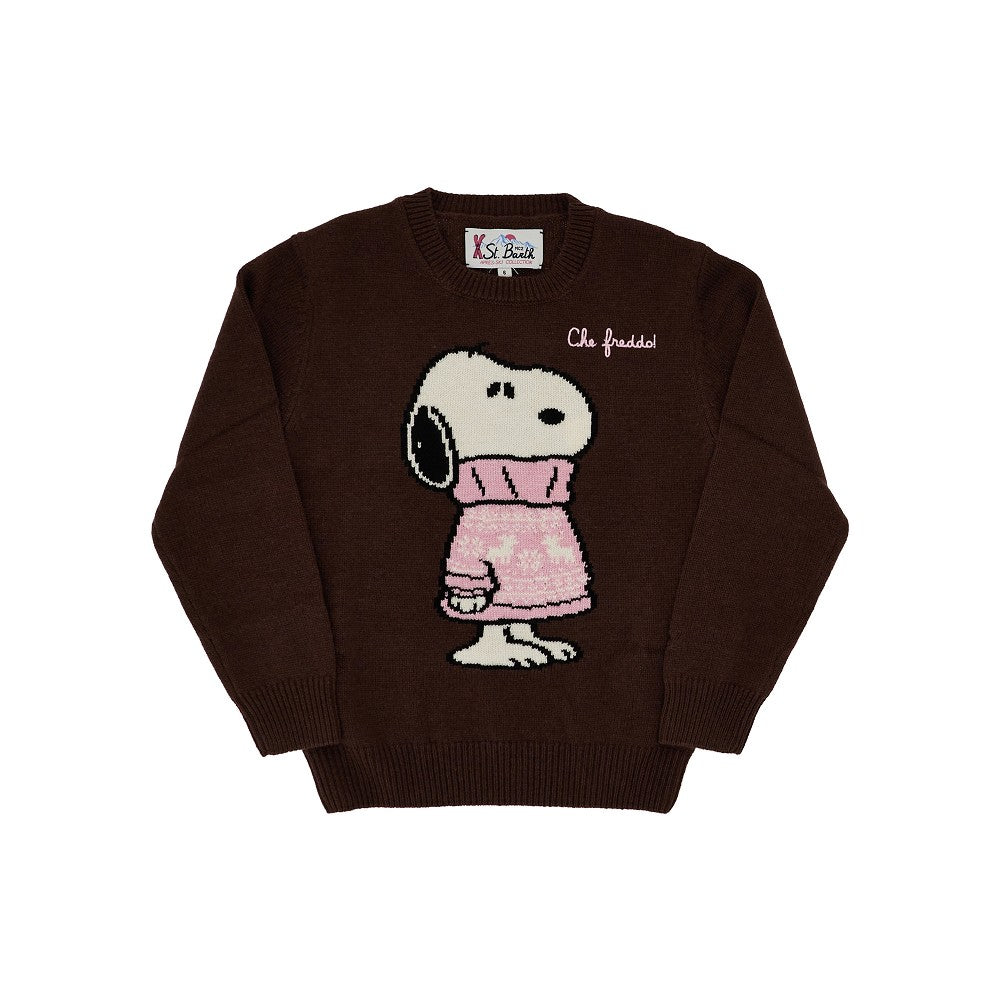 MC2 Saint Barth Snoopy intarsia 'Princess' sweater