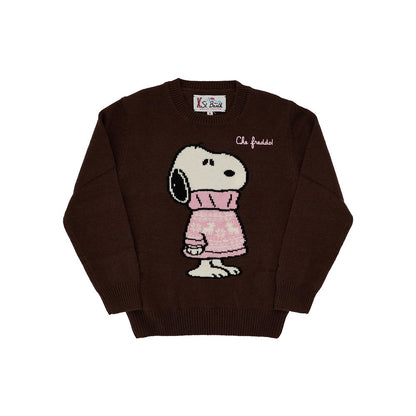 MC2 Saint Barth Snoopy intarsia 'Princess' sweater