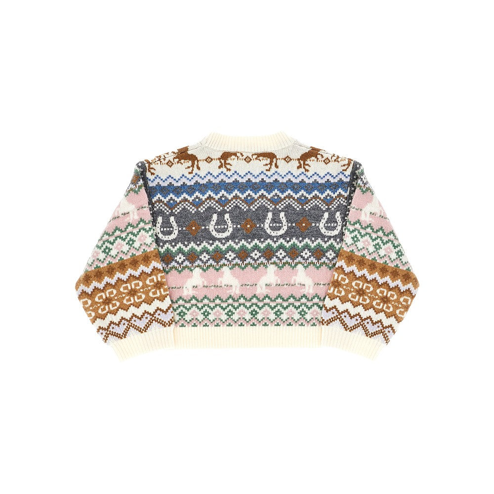 STELLA MCCARTNEY Jacquard wool sweater