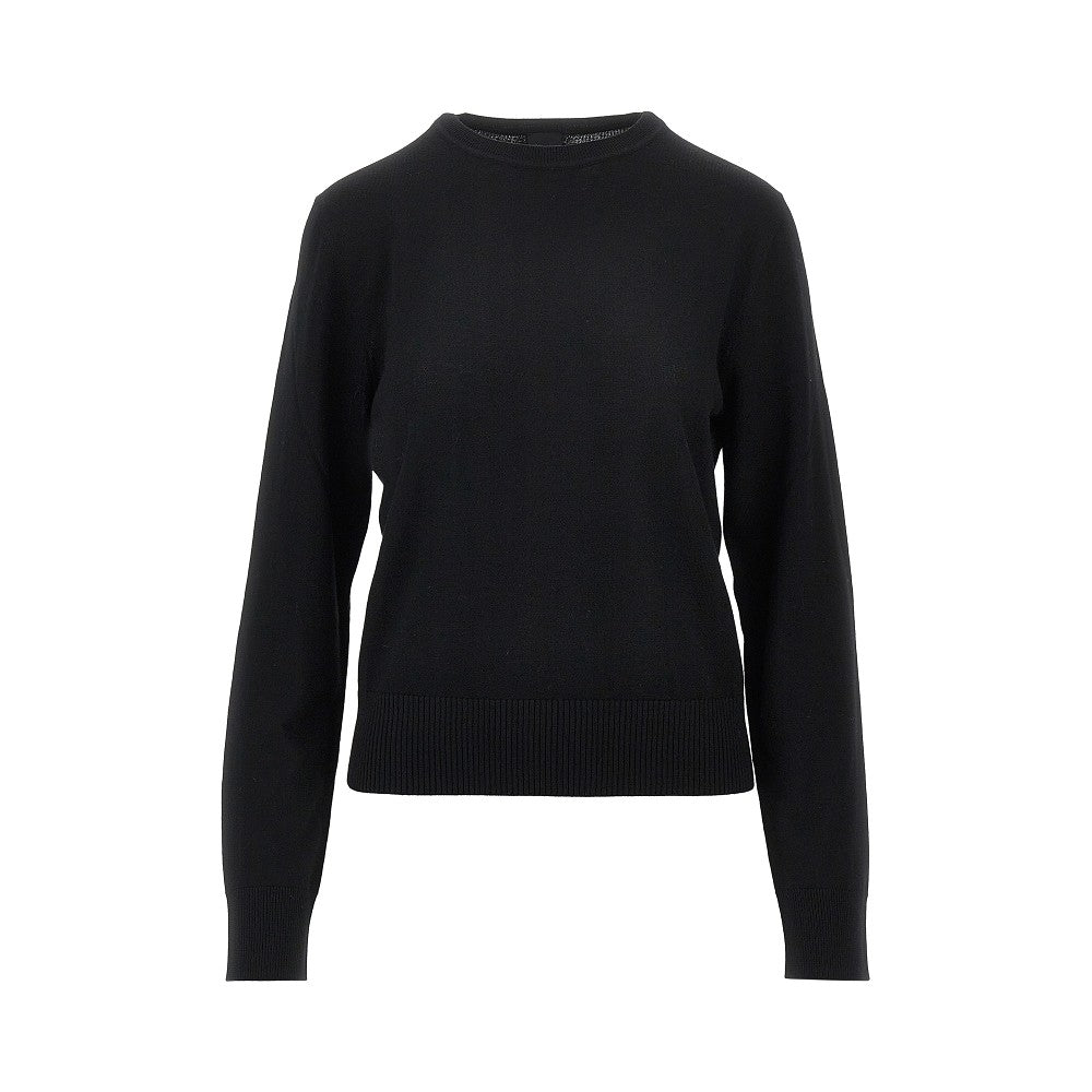 PINKO Merino wool crewneck sweater