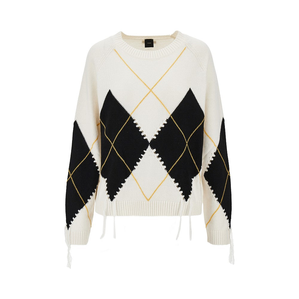 PINKO Wool and cashmere knitted sweater