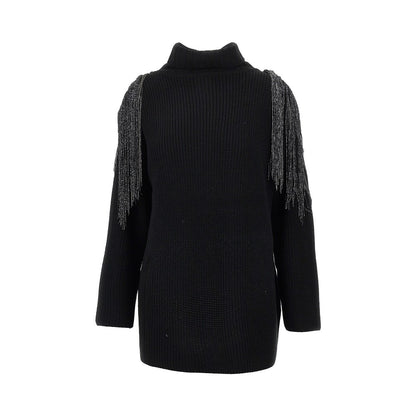 PINKO Wool-blend long cardigan