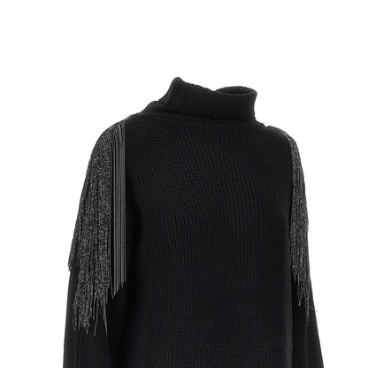 PINKO Wool-blend long cardigan