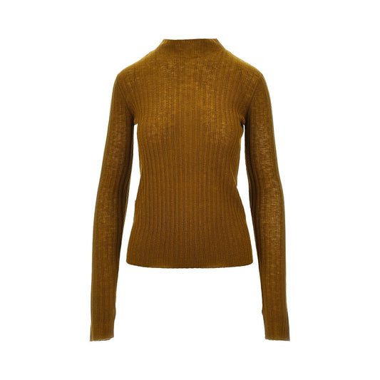 PINKO Ribbed wool top