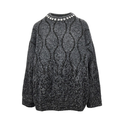 PINKO Knitted sweater with sequins