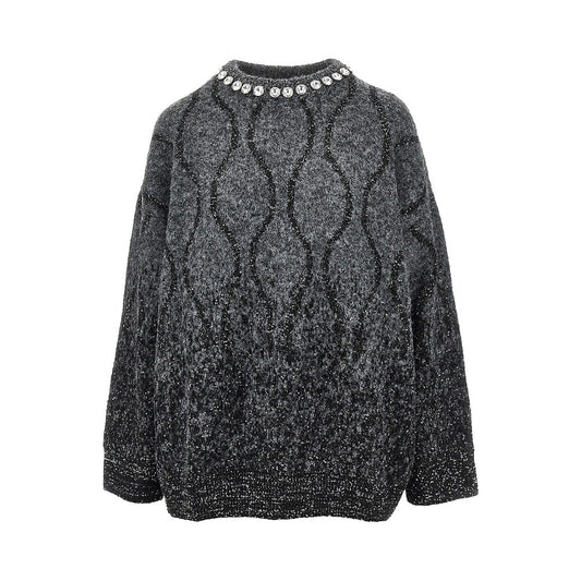 PINKO Knitted sweater with sequins