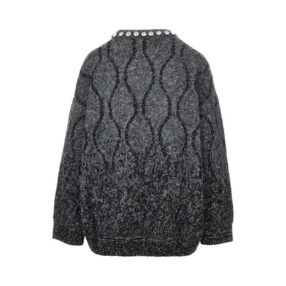 PINKO Knitted sweater with sequins