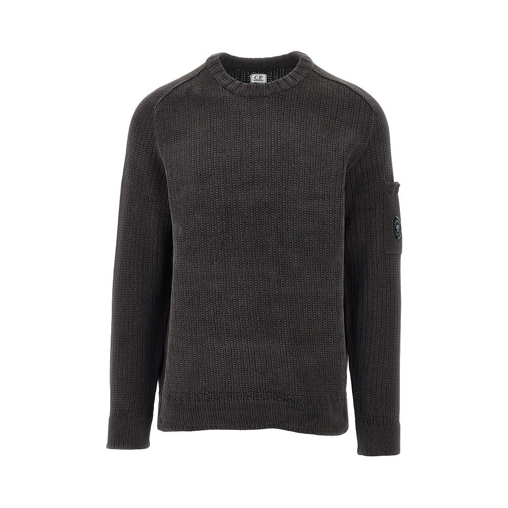 C.P. Company Cotton chenille crewneck sweater