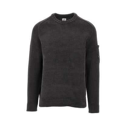 C.P. Company Cotton chenille crewneck sweater