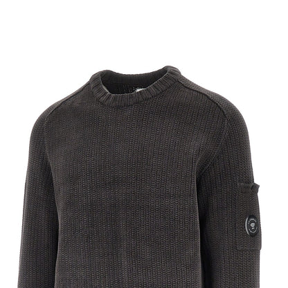 C.P. Company Cotton chenille crewneck sweater