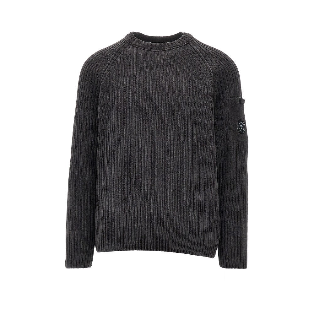 C.P. Company Ribbed cotton chenille sweater