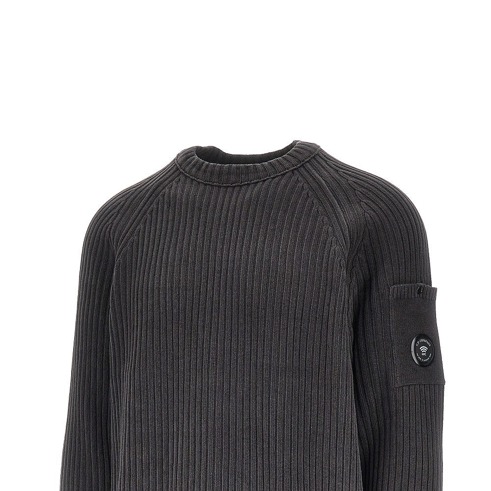 C.P. Company Ribbed cotton chenille sweater