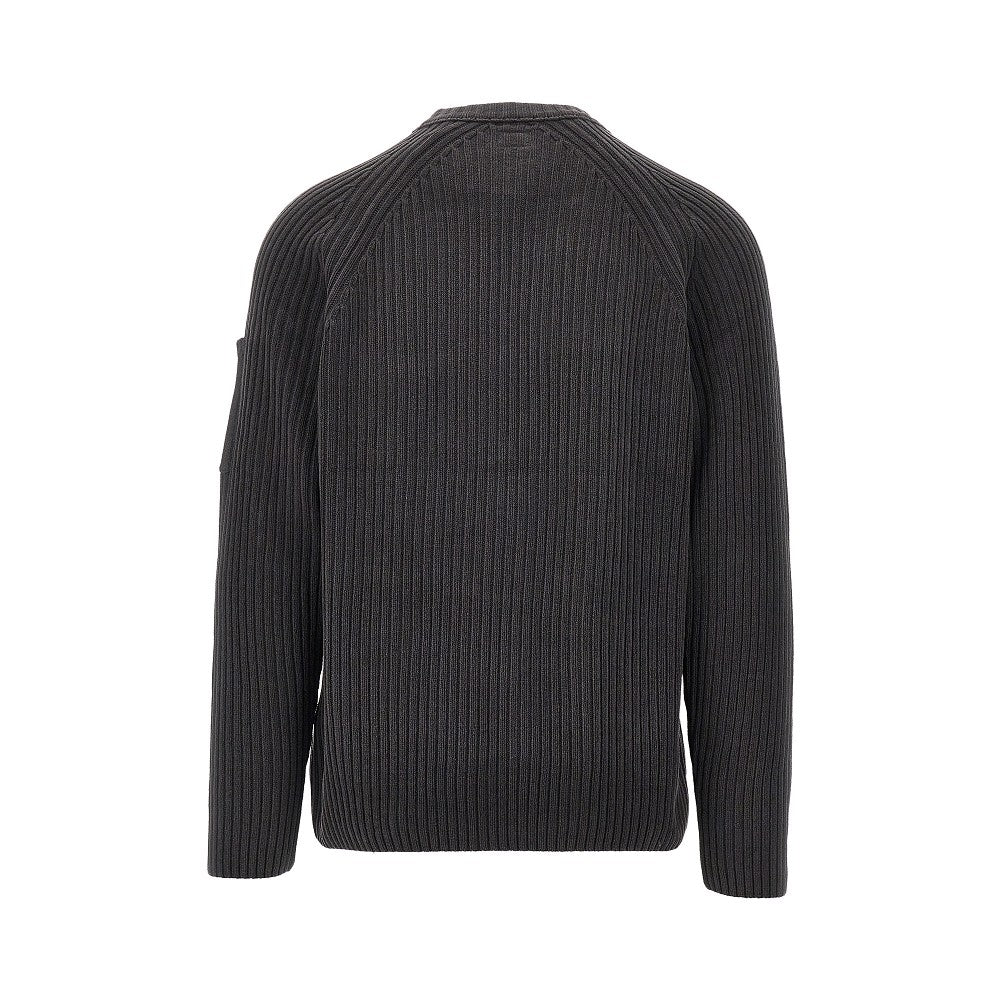 C.P. Company Ribbed cotton chenille sweater