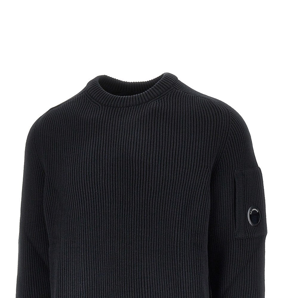C.P. Company Knitted sweater with NFC Lens