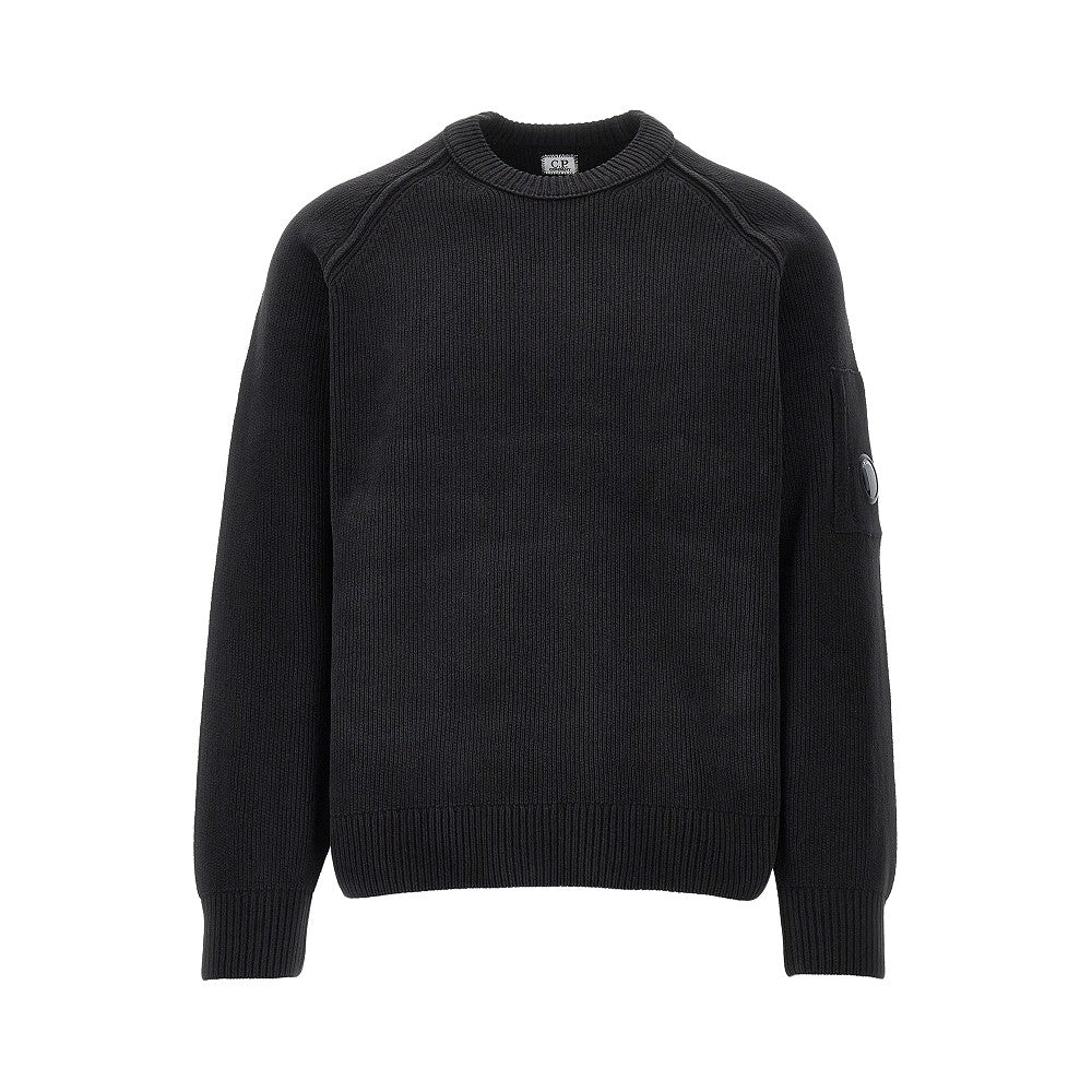 C.P. Company Cotton chenille crewneck sweater