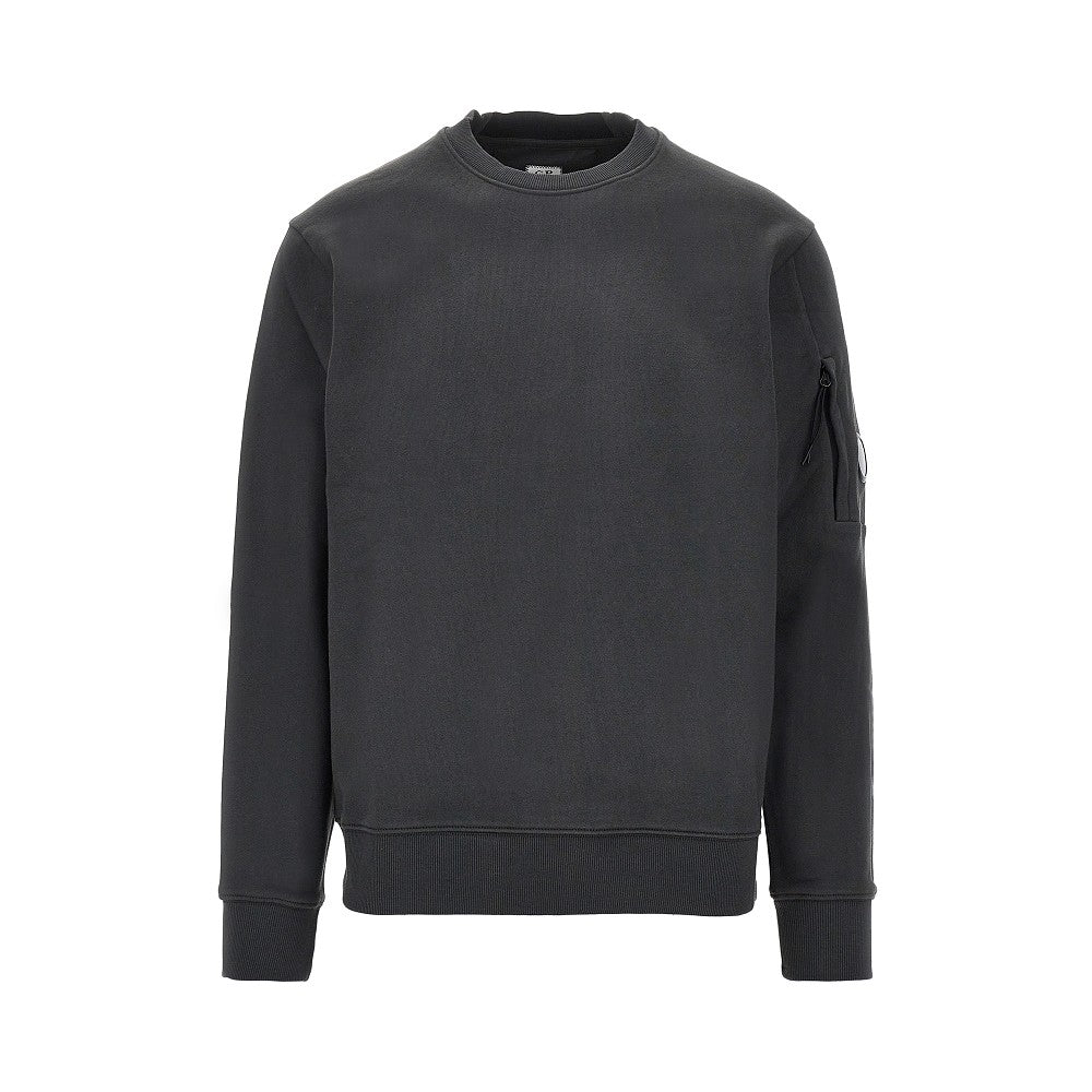 C.P. Company Crewneck cotton sweatshirt with NFC Lens
