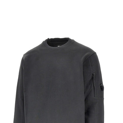 C.P. Company Crewneck cotton sweatshirt with NFC Lens