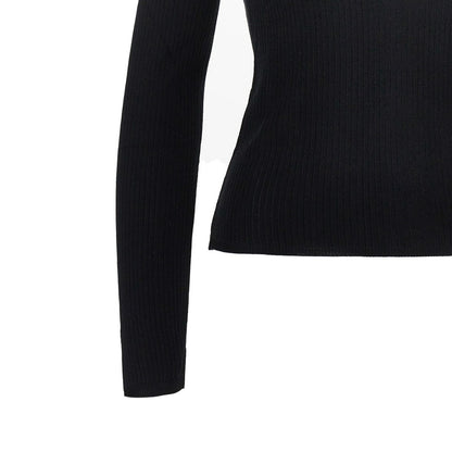 MAX MARA Cashmere and silk-blend knitted polo shirt