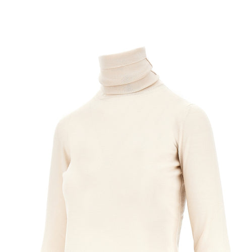 MAX MARA Virgin wool knitting turtleneck
