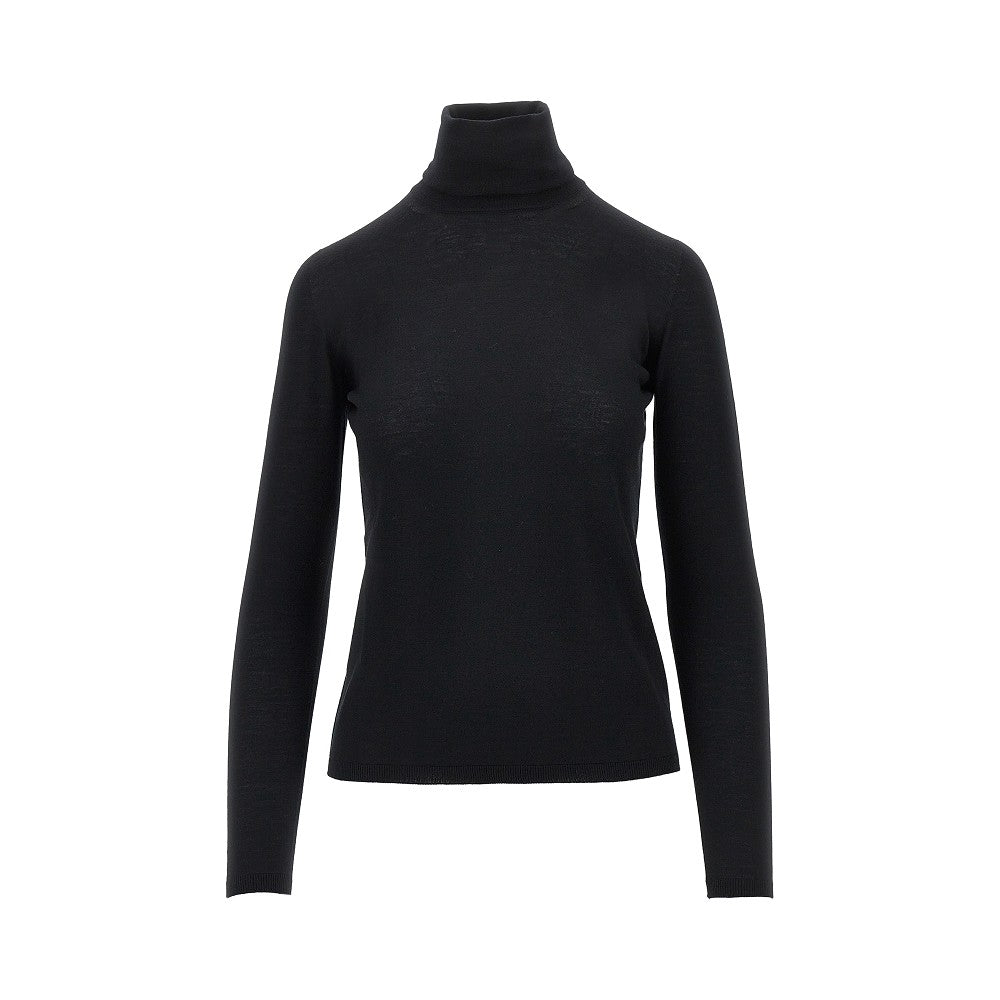MAX MARA Virgin wool knitting turtleneck