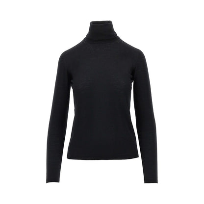 MAX MARA Virgin wool knitting turtleneck