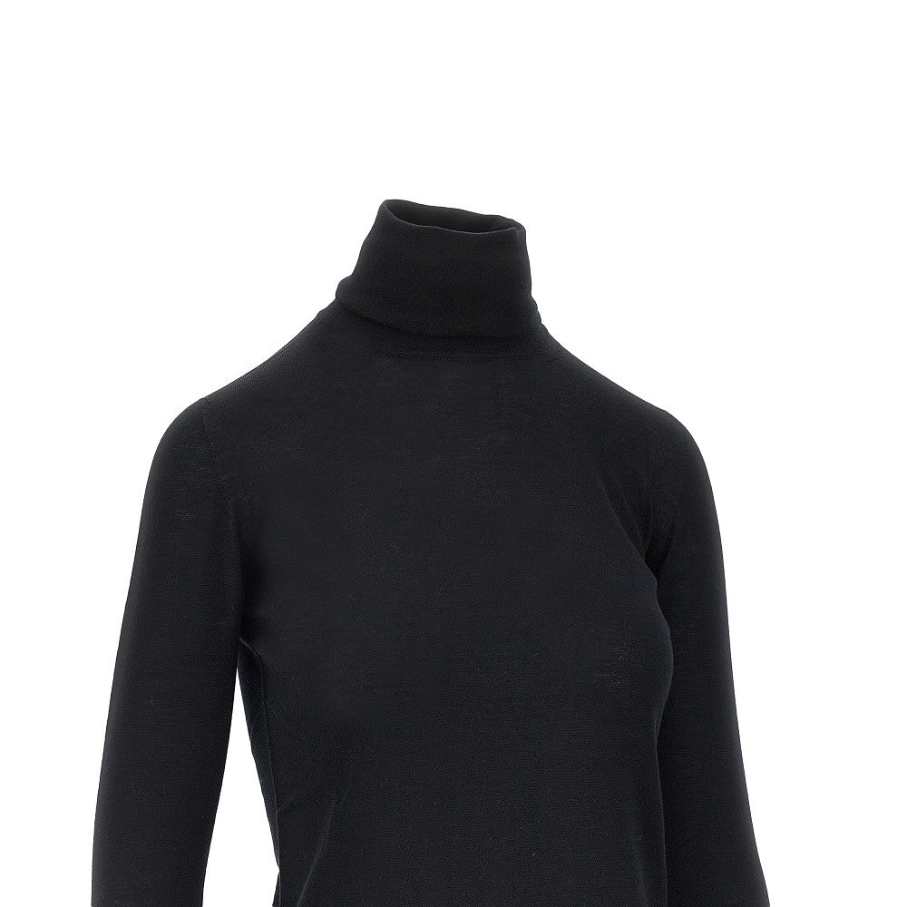 MAX MARA Virgin wool knitting turtleneck