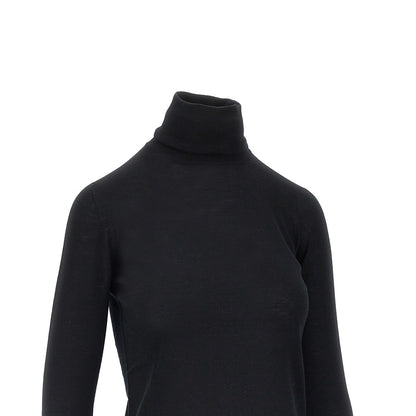 MAX MARA Virgin wool knitting turtleneck