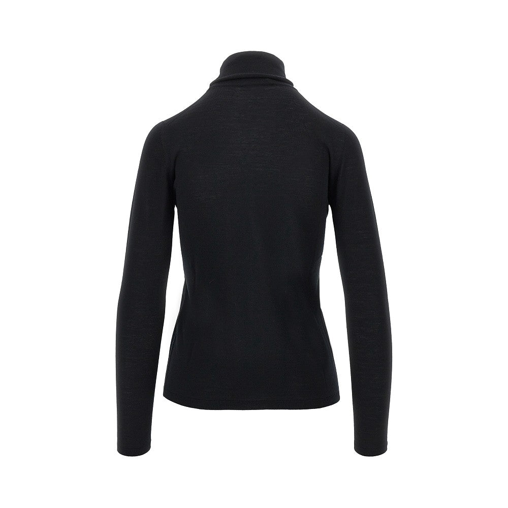 MAX MARA Virgin wool knitting turtleneck