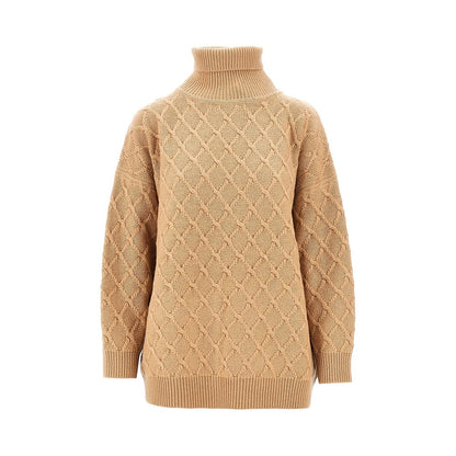 MAX MARA Lozenge wool and cashmere sweater