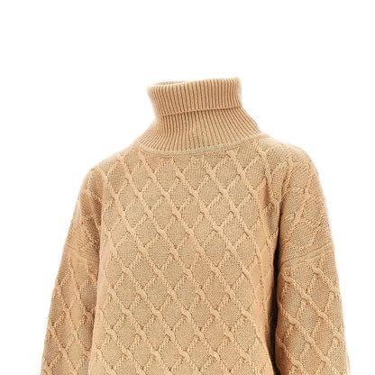 MAX MARA Lozenge wool and cashmere sweater