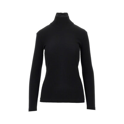 MAX MARA Wool jersey turtleneck top