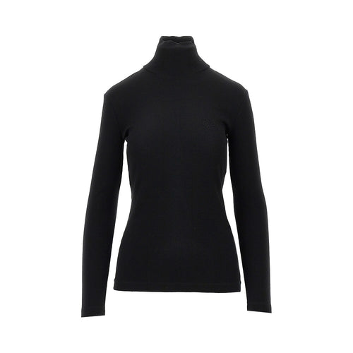 MAX MARA Wool jersey turtleneck top