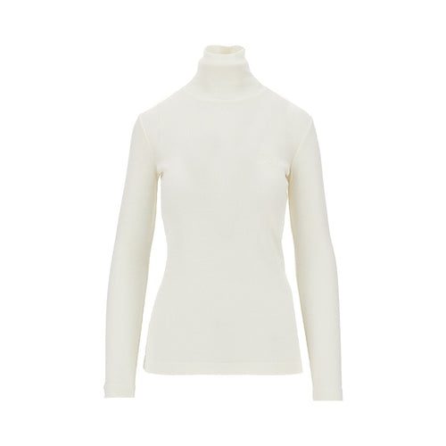 MAX MARA Wool jersey turtleneck top