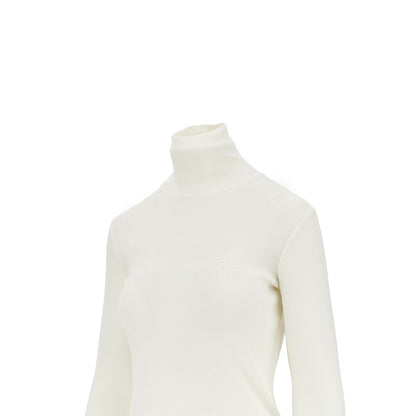 MAX MARA Wool jersey turtleneck top