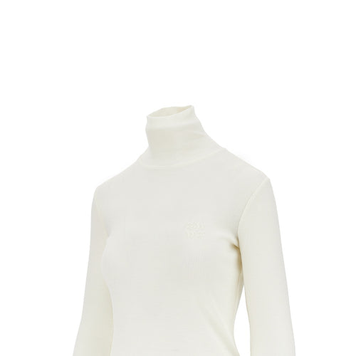 MAX MARA Wool jersey turtleneck top