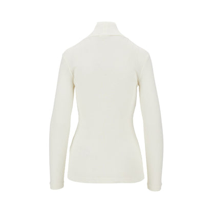 MAX MARA Wool jersey turtleneck top