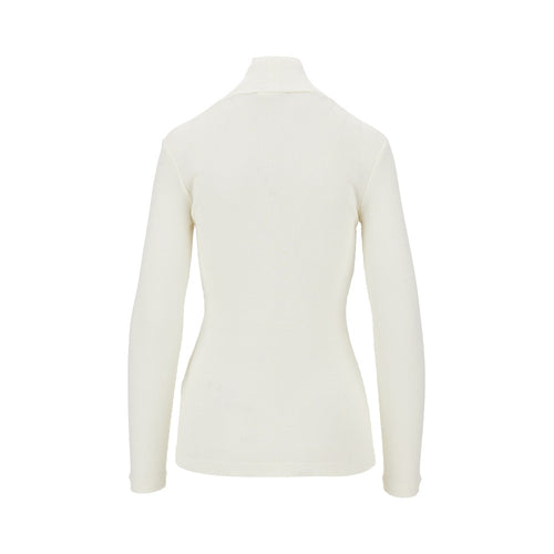 MAX MARA Wool jersey turtleneck top