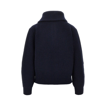 Weekend Max Mara Half-zip wool sweater